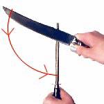 Schärfen mit dem Wetzstahl